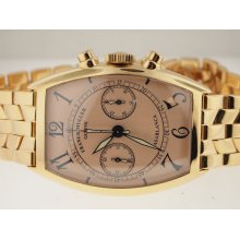 Franck Muller 18k RG 5850 C Mechanical Chronograph.