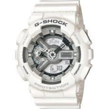 G-shock Ga110c-7a X-large White Ana-digital Watch