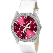 Game Time Official Team Colors Nhl-Gli-Pho Nhl-Gli-Pho Phoenix Coyotes Glitz Series Watch