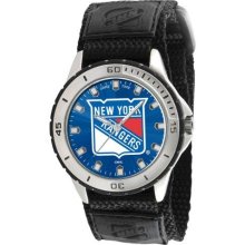 Game Time Official Team Colors. Nhl-Vet-Nyr Men'S Nhl-Vet-Nyr Veteran Custom New York Rangers Veteran Series Watch