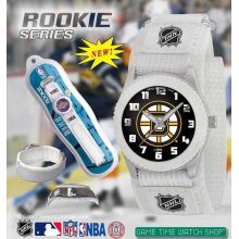 Game Time Youth Watch With Official Logo of your favorite NHL Team White Velcro