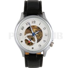 Gents Mechanical Stainless Steel Case Wristwatch Wrist Watch