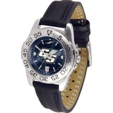 Georgia Southern University Ladies Leather Band Sports Watch