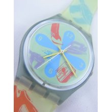 Gg145 Swatch 1997 Windmeal Su Huntley Authentic