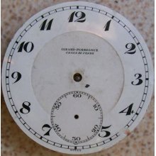 Girard Perregaux Chronometer Pocket Watch Movement & Dial 43,5 Mm To Restore