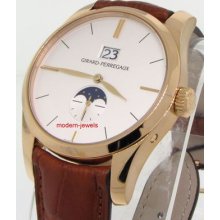 Girard Perregaux Classique Elegance Moon Phase Grande Date 18k Rose Gold Watch