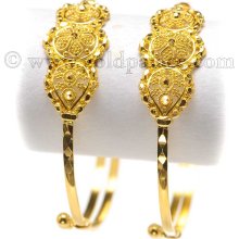 Gold Baby Bangles 22K