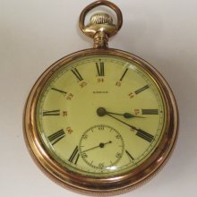Gold-filled Railroad Pocket Watch