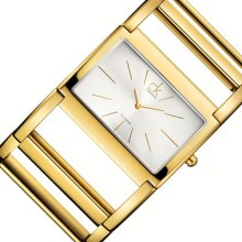 Gold-tone Bracelet Calvin Klein Swiss Made Ladies Watch
