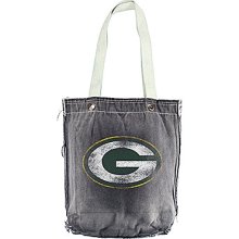Green Bay Packers Vintage Denim Shopper Purse Bag