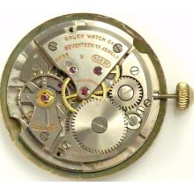 Gruen Caliber 452ss - Complete Running Wristwatch Movement