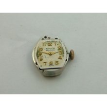 Gruen Precision 225 Watch Movement 17 J 6 3/4 X 8 L