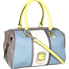 GUESS Tisbury Box Satchel Satchel Handbags : One Size
