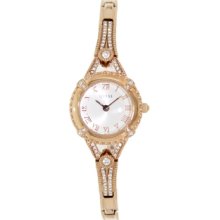 Guess Women's U0135L3 Rose-Gold Stainless-Steel Quartz Watch with