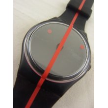 Gz119 Swatch 1991 360Âº Rosso Sur Blackout Limited