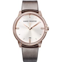 Harry Winston Midnight 39mm Quartz Rose Gold Watch 450/UQ39RL.W1/D3.1