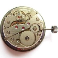 Helicon Lorsa P76 N.o.s. Gents Watch Movement & Dial - Runs And Keeps Time