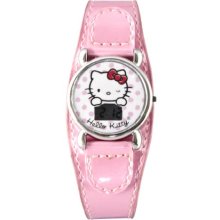 Hello Kitty 25135 Girls Lcd Pink Strap Watch