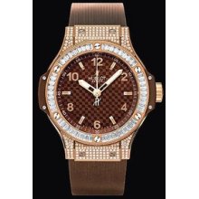 Hublot Big Bang Cappuccino Jewellery 38mm Watch 361.PC.3380.RC.0904