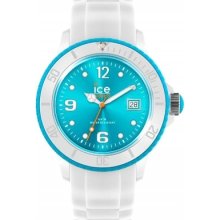 Ice-watch Si.wt.u.s.12 Ice-white Turquoise Watch Rrp Â£75