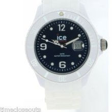 Ice Watch Siwbbs10 Dark Blue Ice White Collection Unisex Watch 48mm