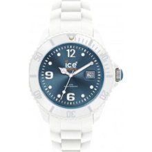 Ice-Watch Unisex Sili SI.WJ.S.S.10 White Rubber Quartz Watch with ...