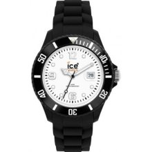 Ice-watch White And Black Collection 43mm Unisex Watch Sibwus10