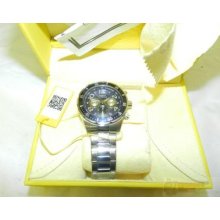Invicta Men's 12911 Pro Diver Chronograph Dark Blue Dial Stainless Steel Watch