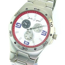 Jacks Spero Mens Analog Dress Watch Decorative Subdial