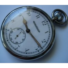 Jaeger Le Coultre Pocket Watch Just Full Serviced Perfect Working Conditions