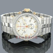 Joe Rodeo Phantom Mens Diamond Watch 3.25ct Swiss Made