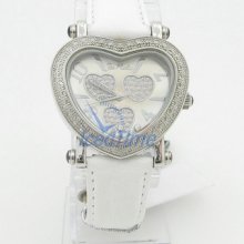 Joe Rodeo Women's Moving Heart Diamond Watch 0.75ct Jh3