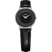Jowissa Elegance Womens J3.007.S Stainless Steel Black Watch ...