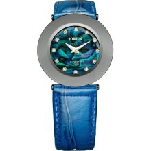 Jowissa Women's J1.064.L Safira 999 Rhinestone Blue Mother-of-Pea ...