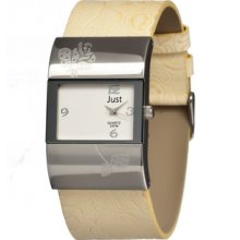 Just 48-s0044-yl Spring Flower Ladies Watch
