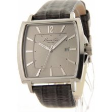 Kenneth Cole Date Leather Strap Mens Watch Kc1803