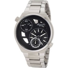 Kenneth Cole York Men's Kc3991 Transparent See-thru Dial Round Case Watch