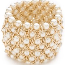 Kenneth Jay Lane Twist Stretch Bracelet