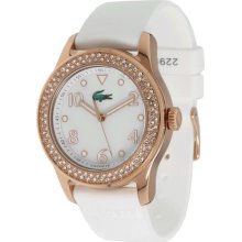 Lacoste 2000648 Mother Of Pearl Dial Gold Tone Stainless Women's Watch