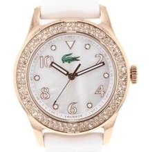 Lacoste Advantage White Rubber Ladies Watch 2000648