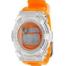 Ladies Casio Baby Customised 49 X Real Diamond Digital Watch Bg-3001-4bdr