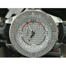 Ladies Jojino Joe Rodeo .25ct Diamond White Dial Watch