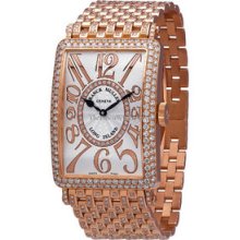 Ladies Large Franck Muller Long Island Jewelry 1002QZRELDCD1RB Watch