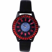 Ladies Love Women Watch Luxury Shining Crystal Dial Stainless Steel Back 71073