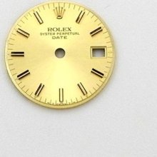 Ladies Rolex Champagne Oyster Perpetual Date Watch Dial Part 6717 6916 76h