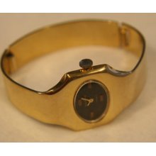 Ladies' Vintage 17j Andre Rivale Gold Wristwatch Runs