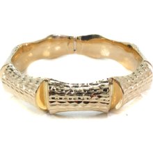 Ladies Women 14k Yellow Gold 2.95inches Link Bracelet 26.60 grams