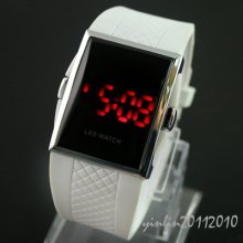 Led Digital Ladies Men's Sport Wrist Watch,b8-wt