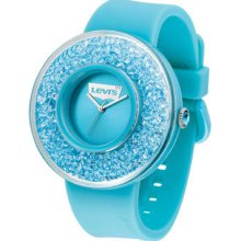 Levis Bling Crystal Decor Blue Ladies Watch Lth0501