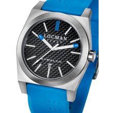 Locman Mens Stealth Watch Carbon 201CRBSKSK